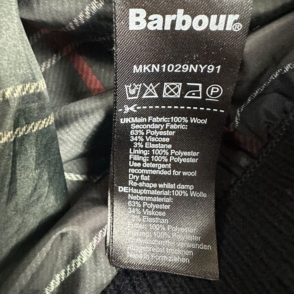 Barbour Dark Blue Quilted Vest - Picture 5 of 10